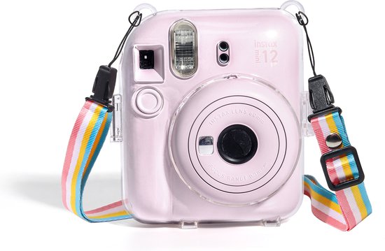 YONO Case geschikt voor Fujifilm Instax Mini 12 - Hoesje - Accessoires - Transparant
