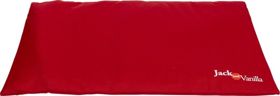 Jack and Vanilla bench kussen - waterproof - 29 x 44 cm - rood