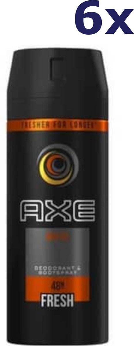 Goedkoopste 6x Axe Deospray - Musk 150 ml