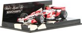 The 1:43 Diecast Modelcar of the Super Aguri SA07 #23 of 2007. The driver was Anthony Davidson. The manufacturer of the scalemodel is Minichamps.This model is only online available