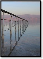 Dode Zee - Israël - Fotoposter 50x70 met Lijst