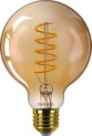 Philips LED Globe Spiraal Goud - 25 W - E27 - Dimbaar extra warmwit licht