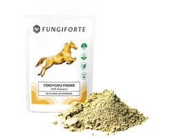 FungiForte Cordyceps Poeder - 100 gram - Cordyceps Sinensis - Non-GMO - Lab Tested - Energieverhogend supplement - Paddenstoel supplement