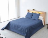 Nightsrest Bedsprei Chanella Blauw-Grijs Maat: 260x270cm