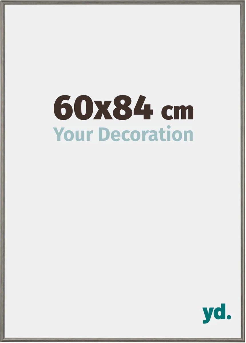 yd. Your Decoration - Fotolijst 60x84 cm - Aluminium - Mercury Structuur - New York