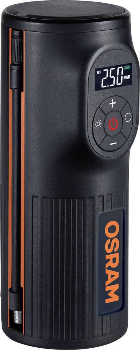 OSRAM TYREinflate 4000, compresor de neumáticos recargable e
