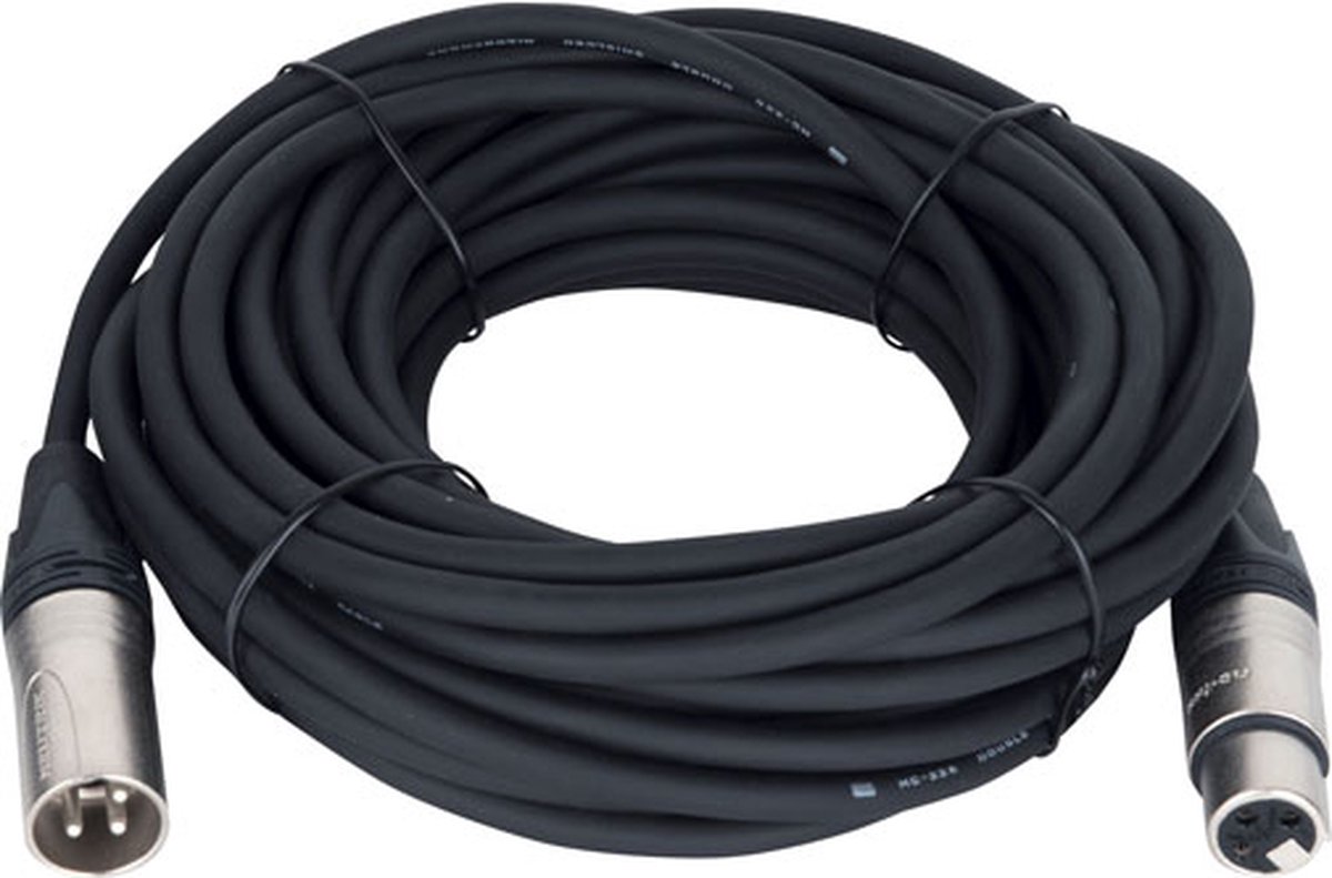 DAP FL7410 microfoonkabel XLR M-F met Neutrik XX-serie 10m