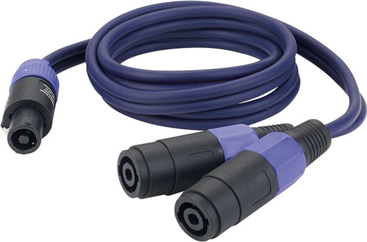DAP Audio Speaker verloopkabel, Speaker male - 2 Speaker female, 150 cm