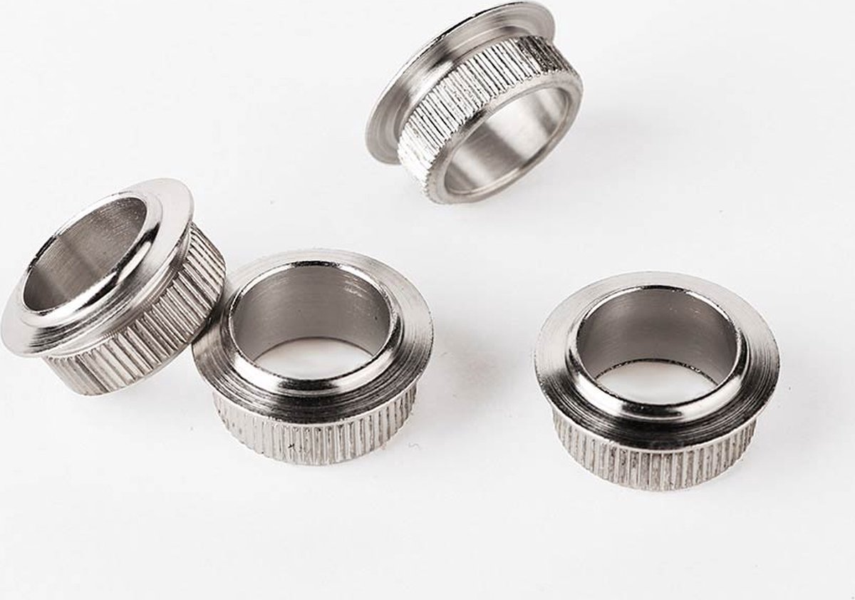 Fender 19509049 machine head bushings for Vintage Bass, chrome, set of 4