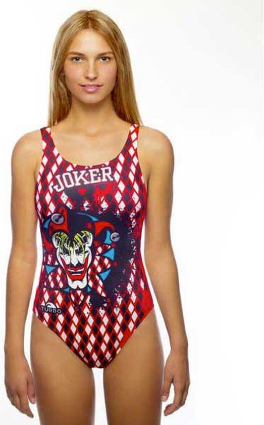 Turbo Crazy Joker Zwempak Veelkleurig 2XL Vrouw