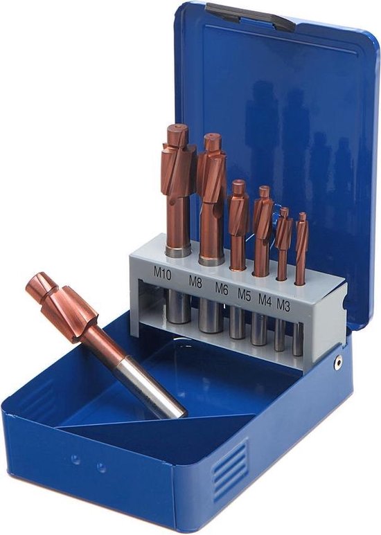 Hbm 4 - 30 mm hss - 5 cobalt trapgatboor - stappenboor kopen? | Korting tot 20
