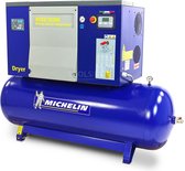 Michelin 7,5 PK 270 Liter Schroefcompressor Met Droger RSXD 7,5/300