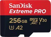 SanDisk Extreme PRO microSDXC-kaart 256 GB Class 10 UHS-I Schokbestendig - Waterdicht
