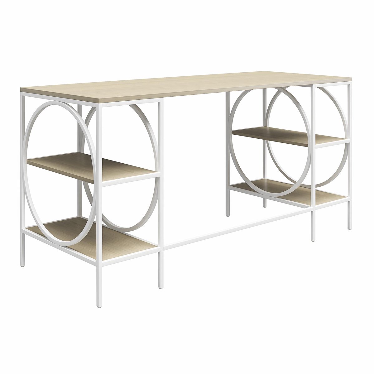 Notio Living Cambridge-Bureau - 2-laden - Licht Eikenlook
