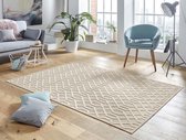 Modern vloerkleed Caine - crème 160x230 cm