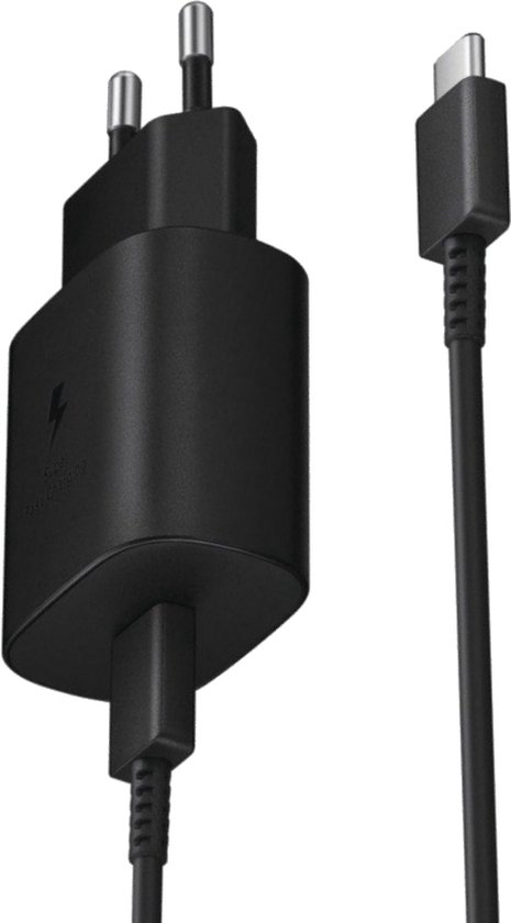 Adaptateur secteur Samsung - Câble USB-C vers USB-C - 45W - 1.8m - Noir |  bol