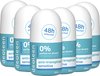Deoleen Anti-transpirant - Roller Sensitive - Deodorant - 50 ml 6 pack