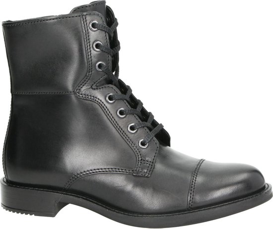 ECCO Shape 25 dames Veterboots - Zwart - Maat 37 | bol.com