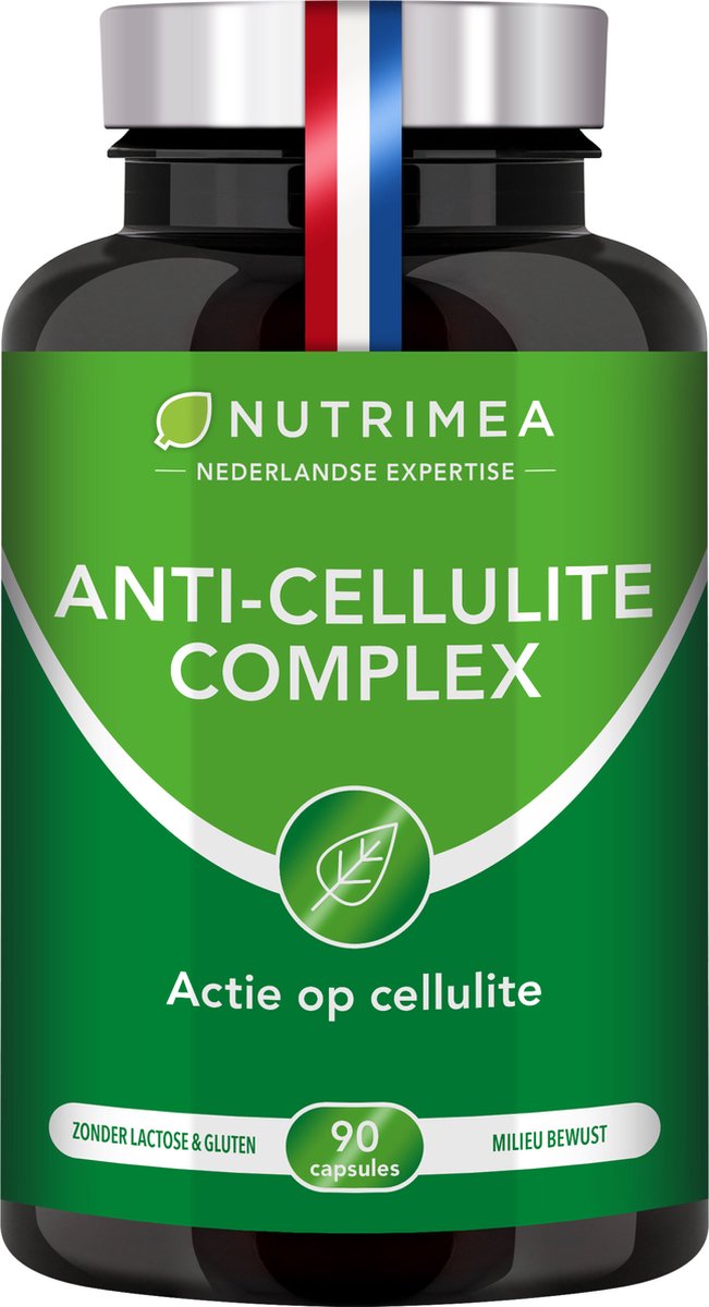 Goedkoopste Nutrimea - Anti Cellulitis Complex - 100 Natuurlijke Actieve Ingrediënten- Vetverbrander - 90 vegacaps