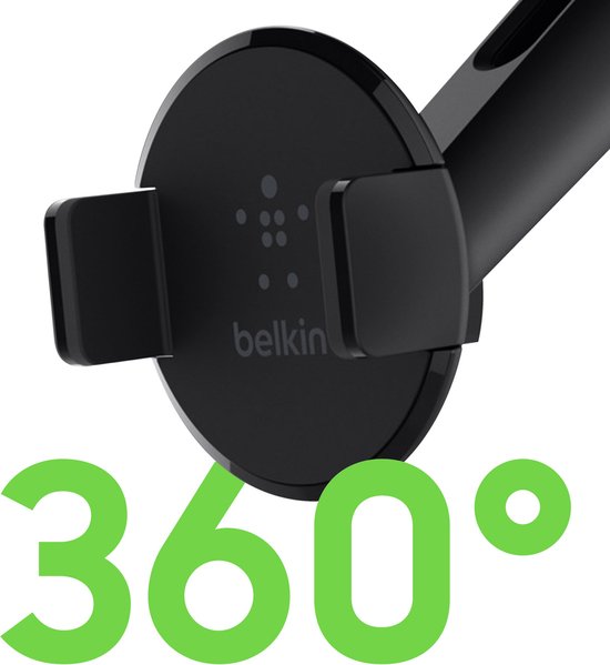 Belkin universele telefoonhouder auto - bevestigen aan dashboard/voorruit - Zwart - Belkin