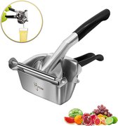 Bol.com Handpers voor fruit handpers roestvrij staal draagbare sappers citruspers vruchtenpers sinaasappelpers fruitpers citroen... aanbieding