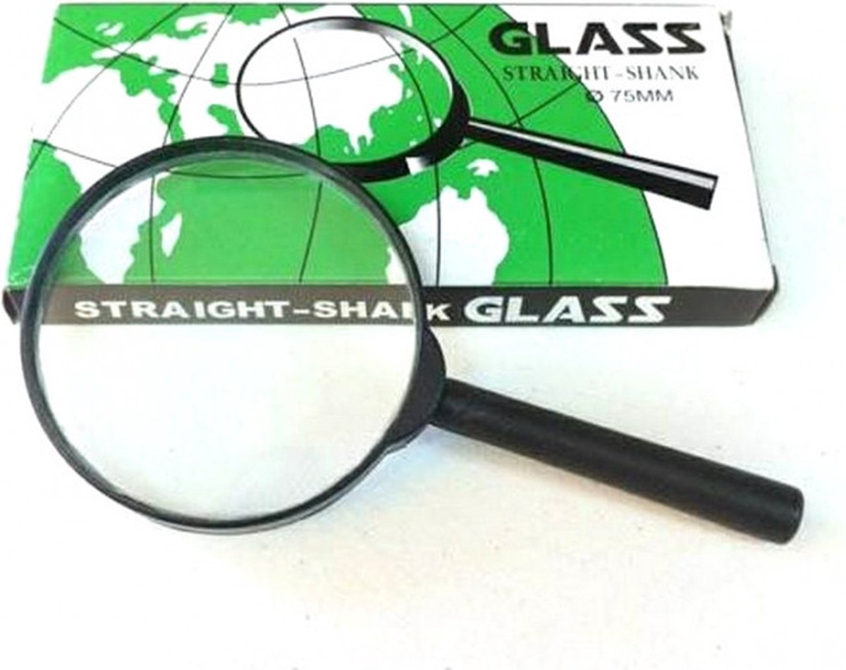 Borvat® | Klassieke loep | vergrootglas | 75 mm