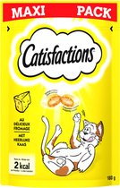 4x Catisfactions Kattensnoepjes Kaas 180 gr