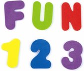 Munchkin Badspeelgoed - Bathletters & Numbers - 36 Letters en Getallen voor in bad