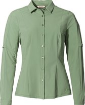 Vaude Women's Stretch Shirt - Outdoorblouse - Dames - Lange mouwen - Groen - Maat 44