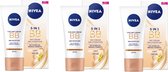 NIVEA Essentials BB Cream Medium SPF 15 - 3x50ml - Voordeelverpakking