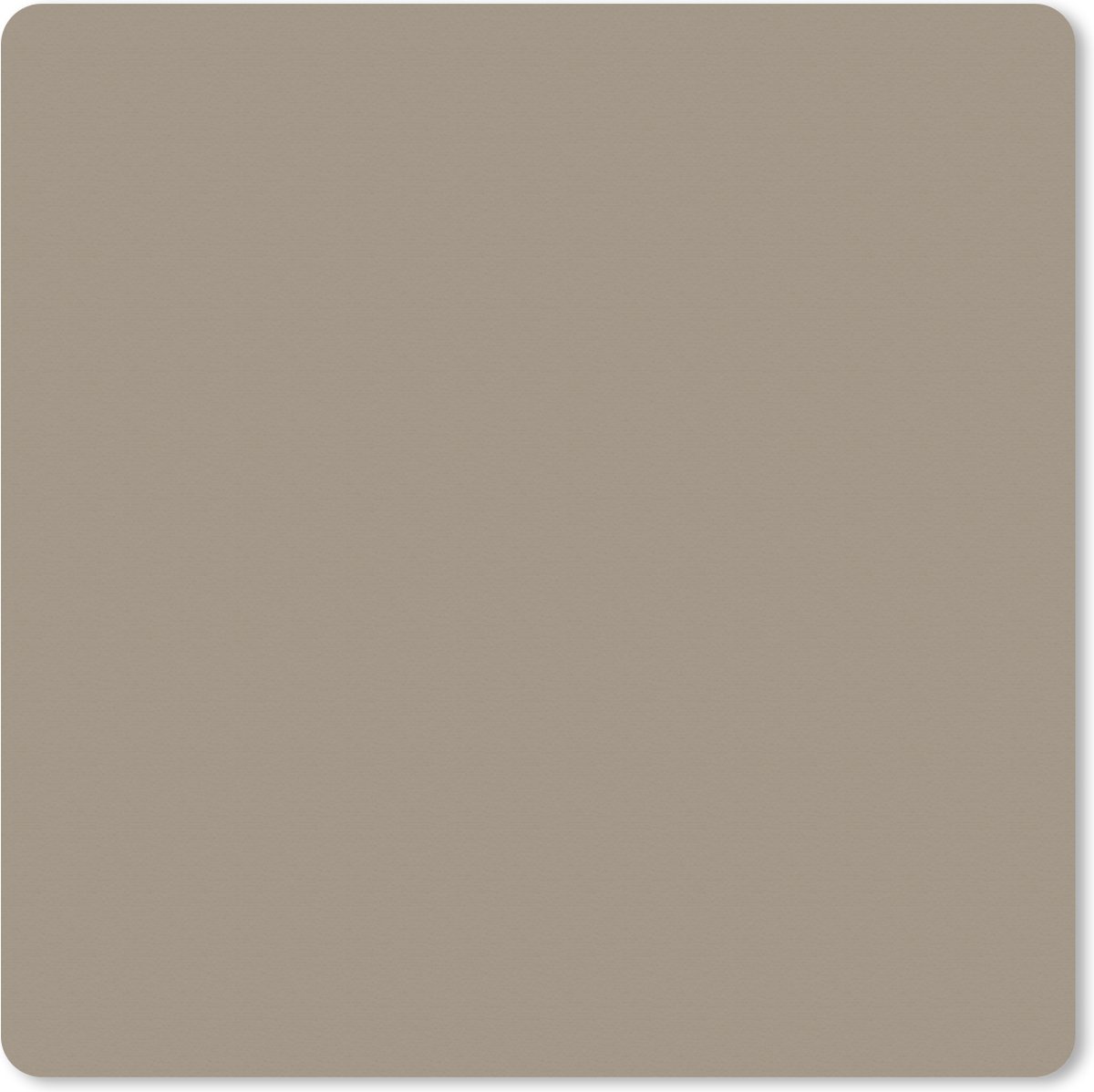 Muismat xxl - Gaming muismat - Beige - Effen - Grote muismat - 60x60 cm - Bureau accessoires - Mouse pad