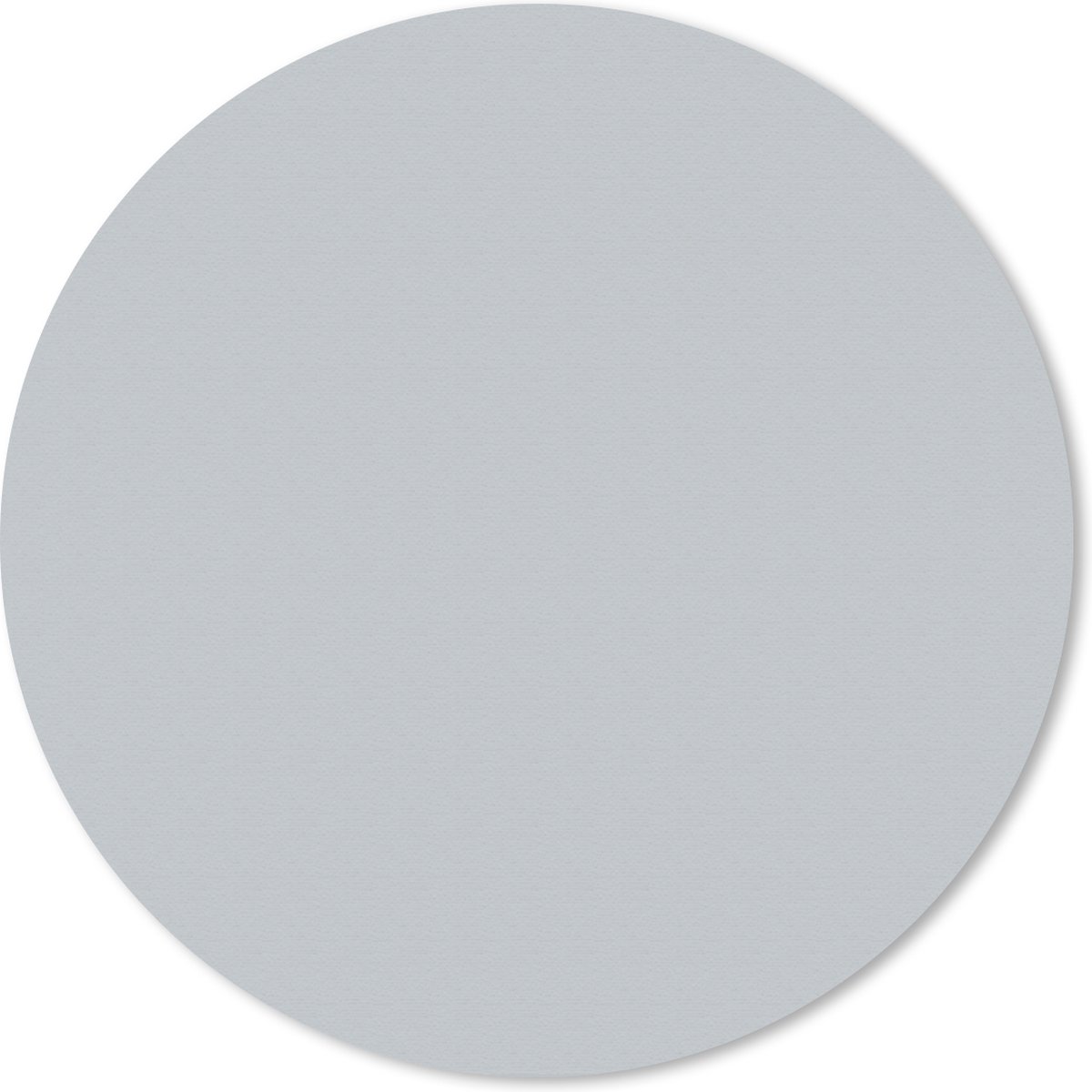 Muismat rond 20x20 cm - Mousepad Interieur - Grijs - Licht - Ronde muismatten