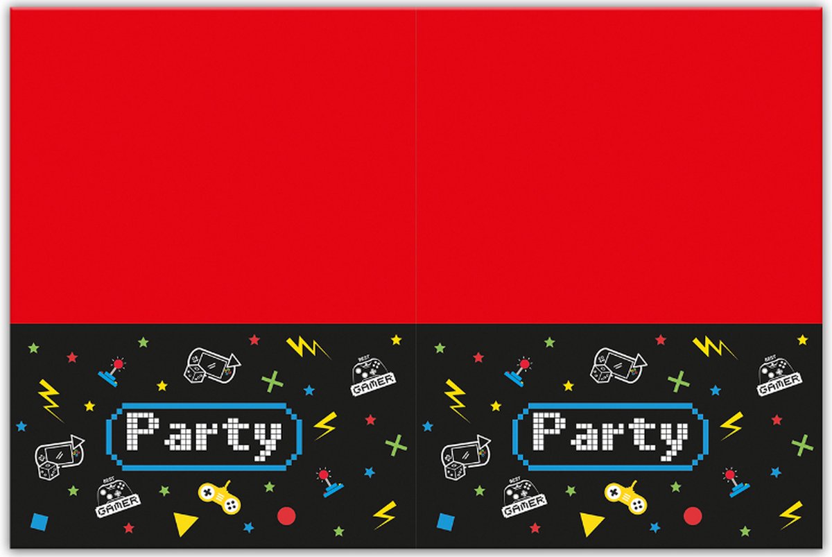 Gaming Party - Plastic tafelkleed 120 x 180 cm