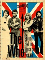 Signs-USA - Concert Sign - metaal - The Who - Stonehenge - 20x30 cm