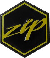 Piaggio ZIP Logo 3D Printed Geel