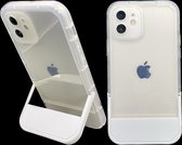 iPhone 12 Pro Max telefoon hoesje met standaard wit