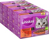 Whiskas Classic Sellection Nourriture pour chat, nourriture humide de haute qualité pour chat adulte 48 x 100g