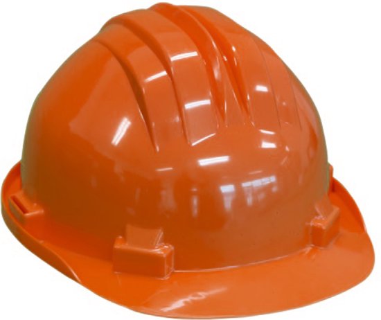 Bouwhelm - Oranje - Veiligheidshelm voor Volwassenen - incl. Verstelbaar binnenwerk