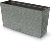 Prosperplast Furu Case Middle - Bloempot met inzet - Rechthoekig - 77x23,5x41cm (Beton/grijs)