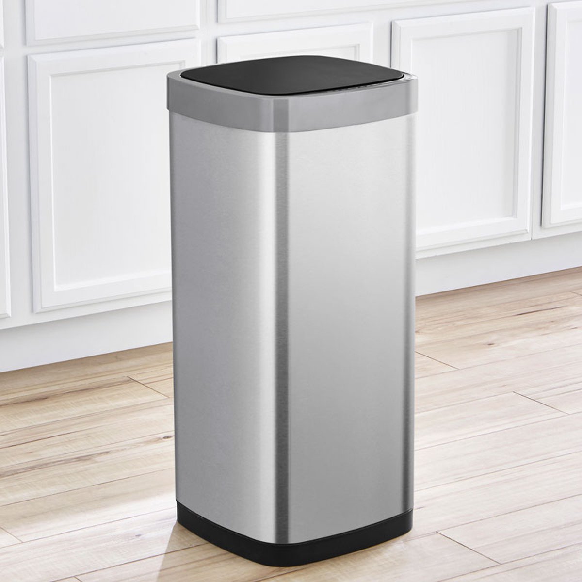 ECO Ecosmart Sensor Bin 50L mat RVS