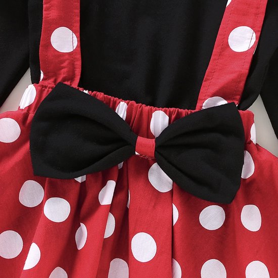 Costume bébé Minnie Mouse - Tenue MinnieMouse pour bébé - Couleur