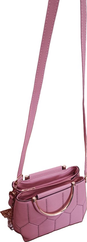 Sac à Bandoulière Femme En Cuir PU Multicolore - Sangle Réglable - 27x18x8 Cm