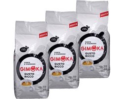 Gimoka Gusto Ricco - koffiebonen - 3 x 1 kilo