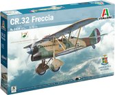 1:72 Italeri 1438 CR.32 Freccia Plane Plastic Modelbouwpakket