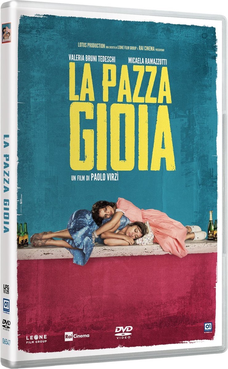 Rai Cinema La Pazza Gioia DVD Italiaans