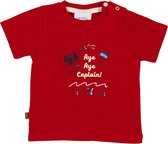 Frogs and Dogs-Pirate T-shirt Captain-Red - Maat 62