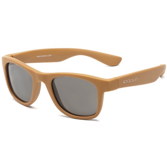 KOOLSUN® Wave - kinder zonnebril - Camel - 1-5 jaar- UV400 - Categorie 3
