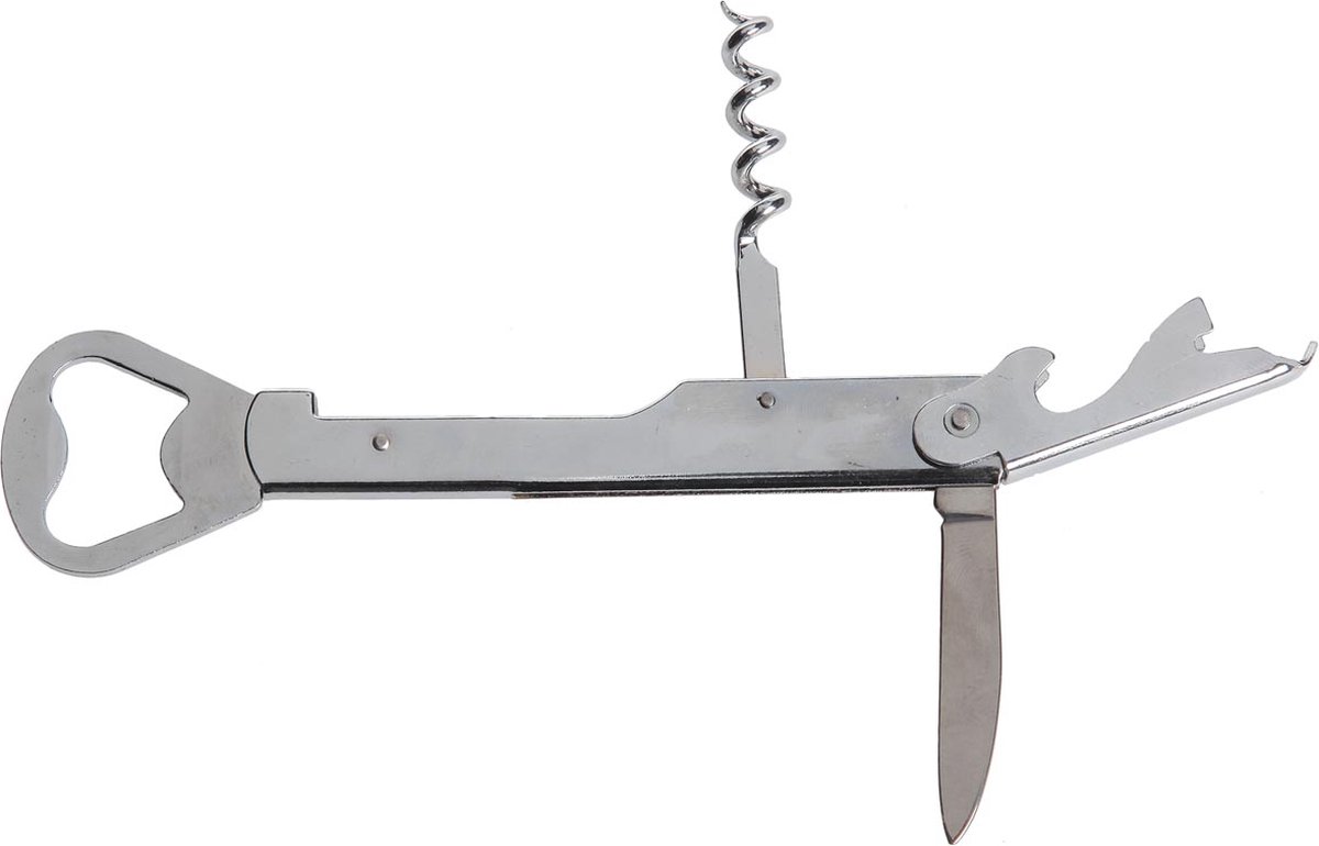 Co&tr Bottle Opener/corkscrew L14cmchrome Plated