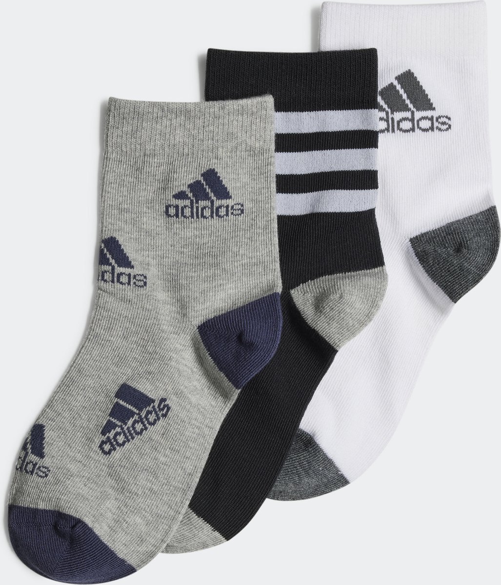 adidas Performance Graphic Sokken 3 Paar Kinderen Zwart