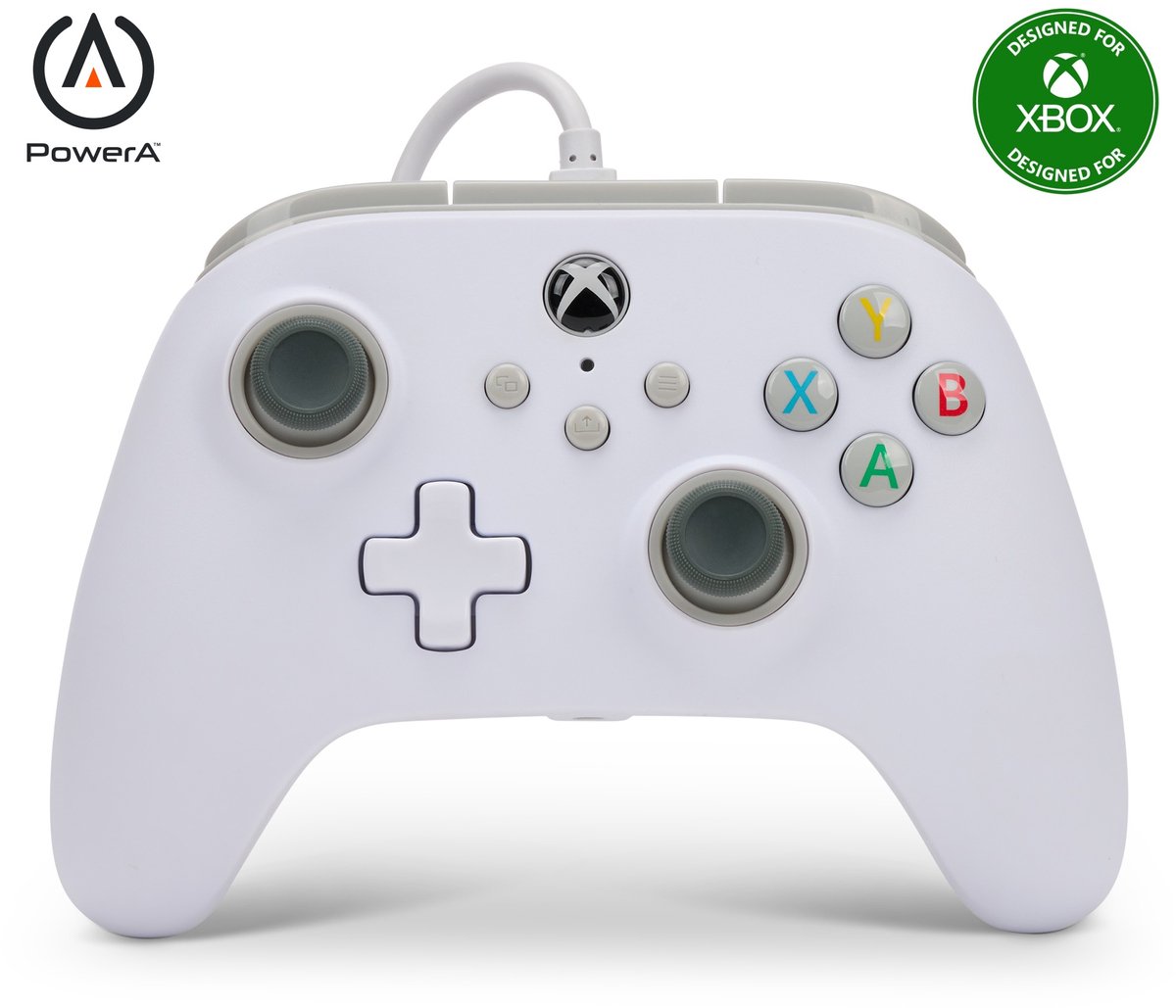 PowerA Bedrade Controller - Xbox Series X - Wit thumbnail 2